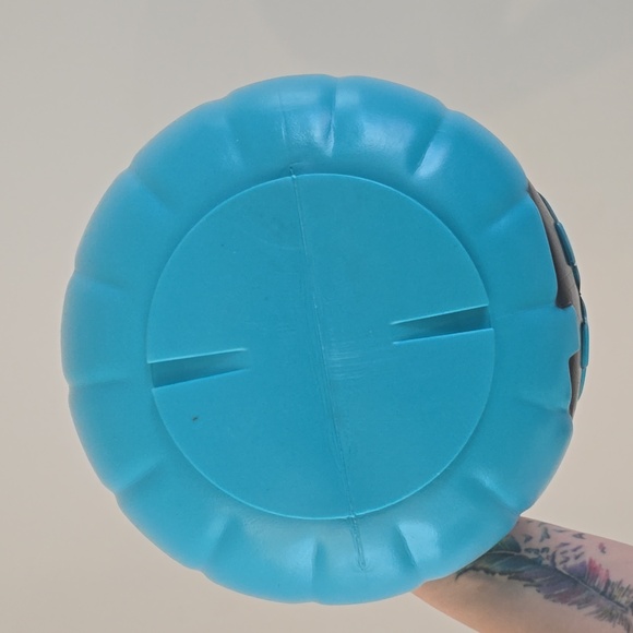 Vintage Halloween blue jack o lantern blow mold bucket - Picture 5 of 5